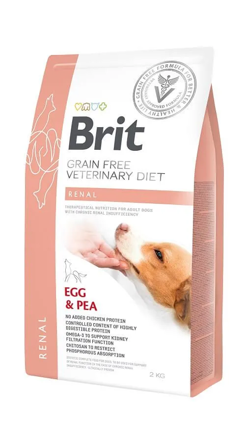 Brit Veterinary Grain Free Brit Vet Diet Dog Renal Grain Free 2 Kg