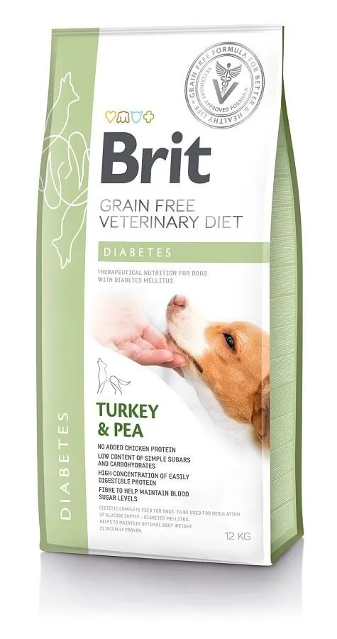 Brit Veterinary Grain Free Brit Vet Diet Dog Diabetes Grain Free 12 Kg