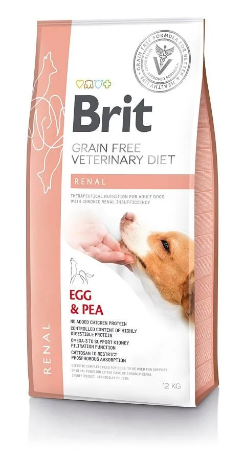 Brit Veterinary Grain Free Brit Vet Diet Dog Renal Grain Free 12 Kg