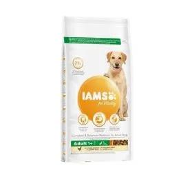 IAMS Vitality Croquettes Chien Adulte Grande Race Poulet 12 Kg