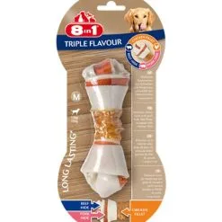 8in1 Triple Flavour Os M Pour Chien