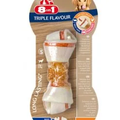 8in1 Triple Flavour Os S Pour Chien MULTIPACK Lot De 6