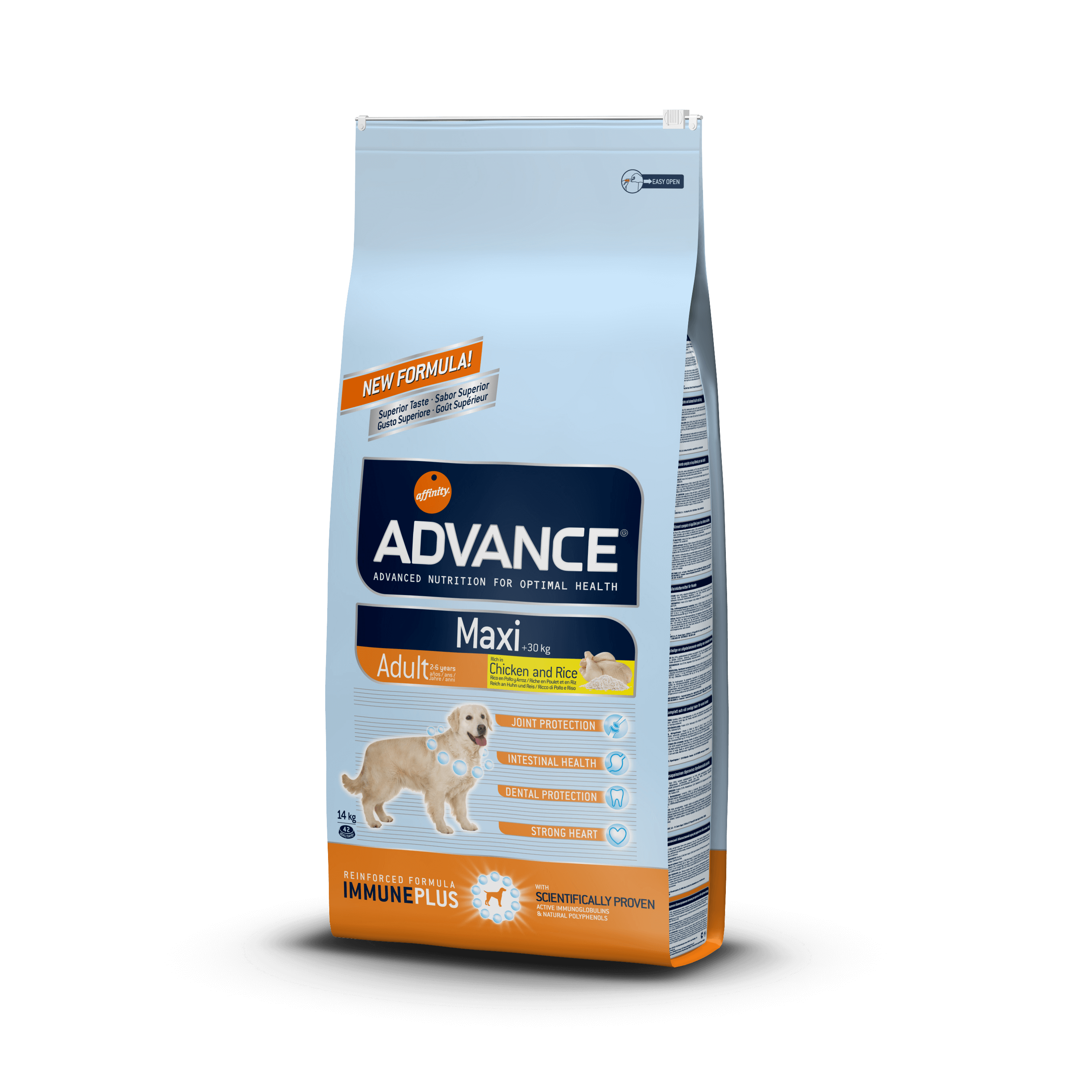 Advance Maxi Adult Poulet Chien 14 Kg