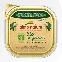 Almo Bio Organic Almo Nature Chien Bio Maintenance Poulet Brocoli 9 X 300 G