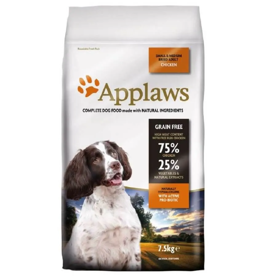 Applaws Croquettes Petit Et Moyen Chien Poulet 7.5 Kg
