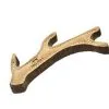 Bubimex Jouet Bois De Cerf Cuir Naturel Et Laine 26 Cm