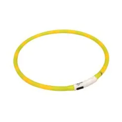 Croci Collier Led Avec USB Jaune 40 Cm