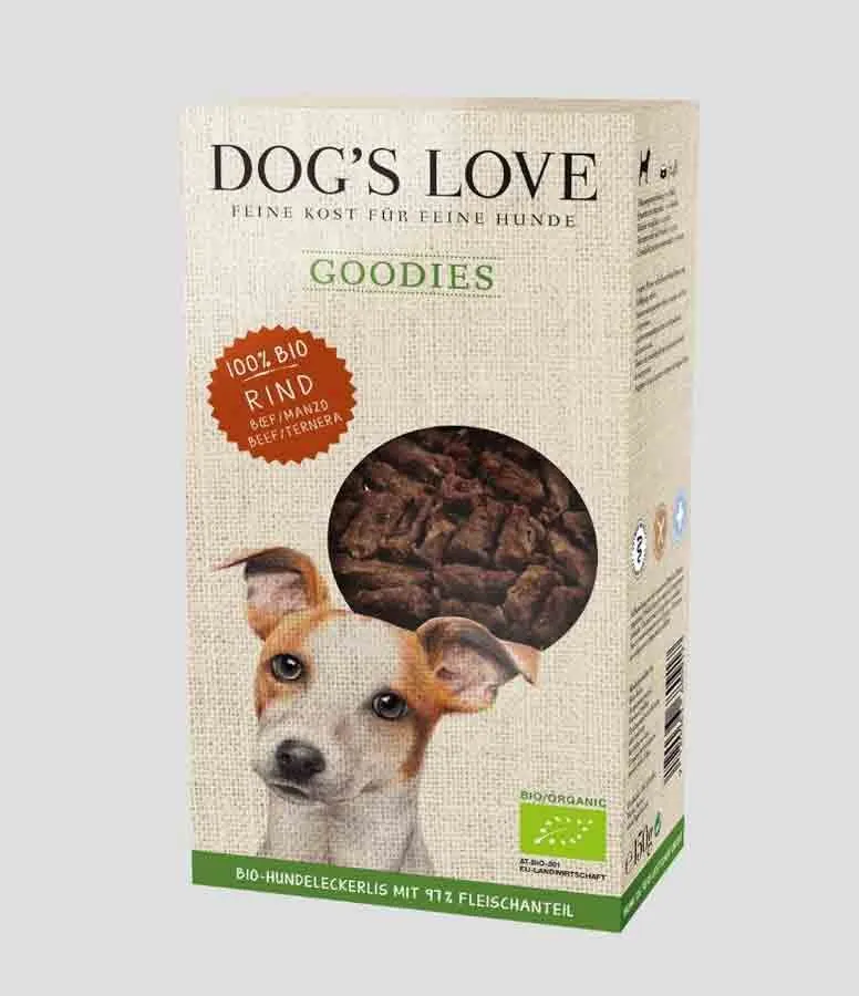 DOG´S LOVE Dog's Love Friandises Sans Céréales Boeuf 150 G