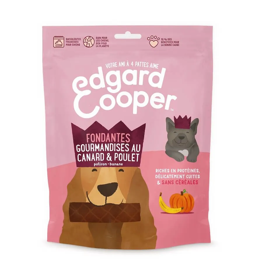 Edgard & Cooper Fondantes Gourmandises Canard-Poulet Chien 150 G
