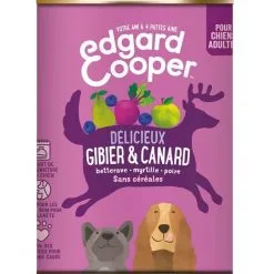 Edgard & Cooper Boite Gibier Et Canard Chien Adulte 6 X 400 G
