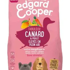 Edgard & Cooper Canard & Poulet Frais Sans Céréales Chiot 700 G