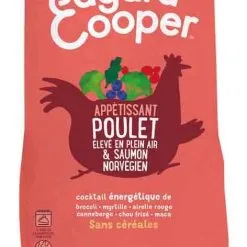 Edgard & Cooper Poulet Frais & Saumon Sans Céréales Grand Chien Senior 12 Kg