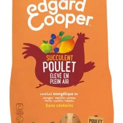 Edgard & Cooper Sans Céréales Poulet Frais Chien Adulte 7 Kg
