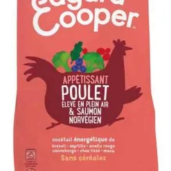 Edgard & Cooper Poulet Frais & Saumon Sans Céréales Chien Senior 700 G