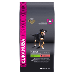 Eukanuba Chien Adult Grande Race Saumon & Orge 12 Kg