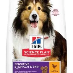 Hill's Science Plan Hill's Science Plan Canine Adult Sensitive Stomach & Skin Medium Poulet 14 Kg