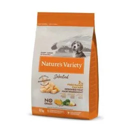 Nature's Variety Nature's Variety Croquettes Selected Chien Junior Sans Céréales Poulet 10 Kg