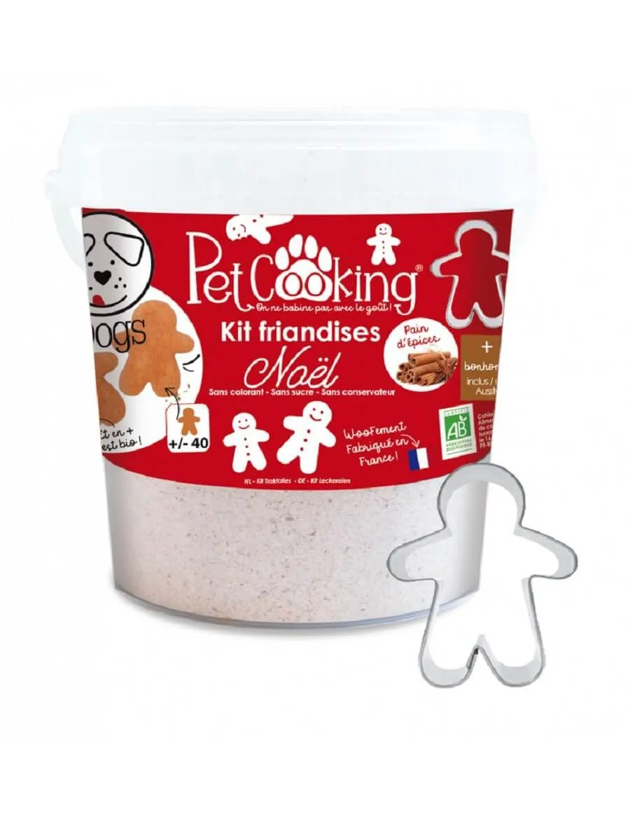 PetCooking Kit Pour Friandises Noël Pour Chien 400 G