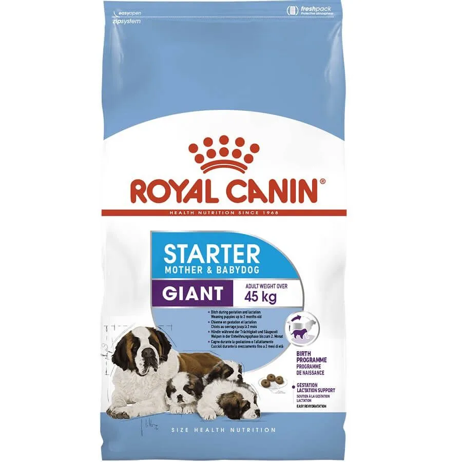 Royal Canin Size Health Nutrition Royal Canin Giant Starter Mother And Babydog 15 Kg