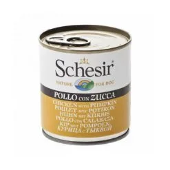 Schesir Poulet Avec Potiron En Gelée Pour Chien 16 X 285 G - Destockage