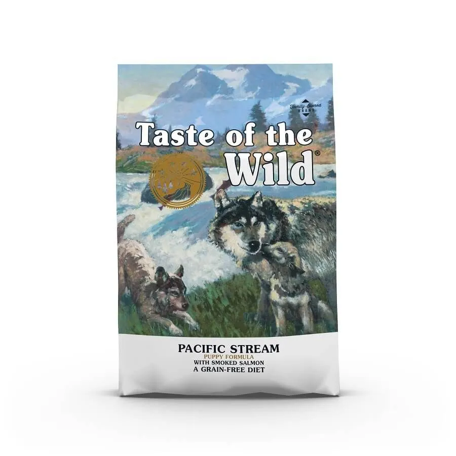 Taste Of The Wild Pacific Stream Croquettes Puppy 12.2 Kg - DLUO: 11/07/2023
