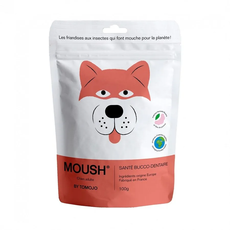 Tomojo Moush Friandises Hygiène Bucco-Dentaire Chien 100 G